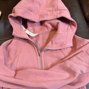 Lululemon scuba Hooded Zip-Up Sweatshirt- light purple